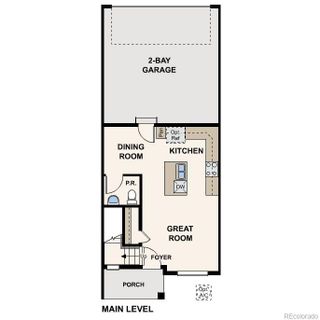 New construction Townhouse house 6800 Merseyside Ln, Unit 166, Castle Pines, CO 80108 - image