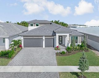 New construction house 14015 Bastille St, Palm Beach Gardens, FL 33412 plan Priscilla - image