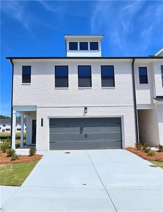 New construction Townhouse house 1327 Farmers Lp, Unit 2, Austell, GA 30106 plan Bradford - image