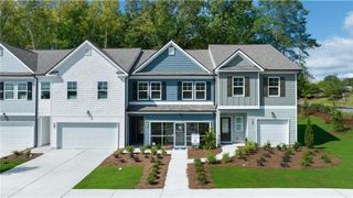 New construction Townhouse house 346 Regent Park, Hoschton, GA 30548 Astin- photo