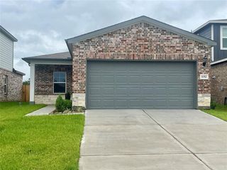 New construction Single-Family house 8352 Bristlecone Pine Way, Magnolia, TX 77384 The Comal Stone- photo