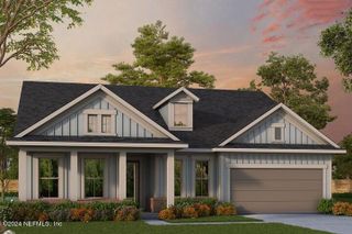 New construction Single-Family house 53 Millbrook Lane, Saint Augustine, FL 32092 The Flannery II- photo