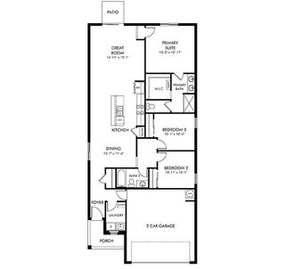 New construction  house 17621 Olive Thorn Dr, Brooksville, FL 34601 plan Everglade - image