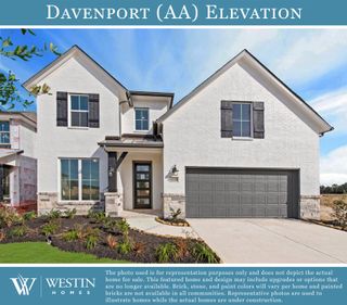 New construction Single-Family house 134 Ash Juniper Rd, Georgetown, TX 78633 plan The Davenport - image