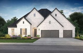 New construction Single-Family house 9010 Sierra Nevada Dr, Manvel, TX 77578 plan 6029 Elevation C - image