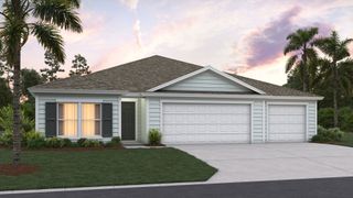 New construction house 12372 Maidenhair Rd, Jacksonville, FL 32218 plan Denham+ - image
