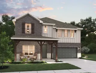 New construction Single-Family house 145 Yale St, Seguin, TX 78155 plan Alexis - image