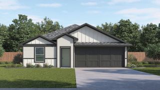 New construction Single-Family house 12209 Horseshoe Field Bnd, Mustang Ridge, TX 78610 plan The Baylor - image