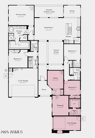 New construction Single-Family house 17841 W Windsor Blvd, Litchfield Park, AZ 85340 Adelaide- photo