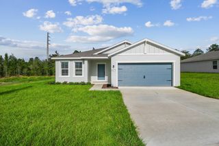New construction  house 8279 N Travis Dr, Citrus Springs, FL 34434 plan Azalea II - image