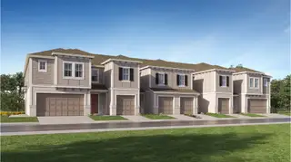 New construction Multi-Family house 36193 Obsidian Ln, Zephyrhills, FL 33541 plan Allegiance - image