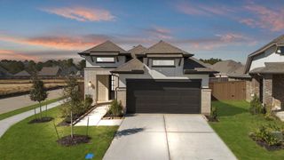 New construction Single-Family house 303 Haynes Ridge Dr, New Caney, TX 77357 plan Leona - image
