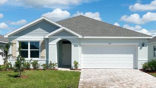 New construction house 1323 Garabaldi Cir Se, Palm Bay, FL 32909 plan Aria - image