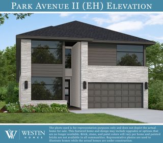 New construction Single-Family house 15822 Swan Lake Ln, Conroe, TX 77302 plan The Park Avenue II - image