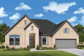 New construction Single-Family house 12302 Denham Dr, Mont Belvieu, TX 77523 plan The Milburn - image