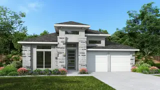 New construction Single-Family house 101 Amber Oak Ln, Georgetown, TX 78628 plan 2504W - image