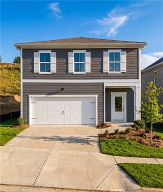 New construction Single-Family house 236 Black Walnut Wy, Canton, GA 30114 plan The Burton A - image