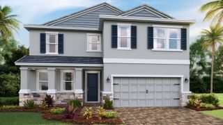 New construction Single-Family house 35600 Lowery Trl, Zephyrhills, FL 33541 plan Coral - image