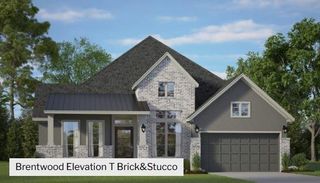 New construction  house 12138 Jacob Ln, Mont Belvieu, TX 77523 plan Brentwood – 60′ Lot - image