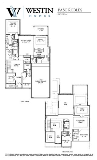 New construction Single-Family house 522 Tonada Cv, Liberty Hill, TX 78642 plan The Paso Robles - image