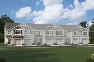 New construction Townhouse house 3005 High Bluff St, Kannapolis, NC 28083 plan Amira End - image