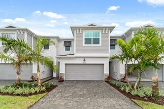 New construction Townhouse house 3576 Nw Solange Ct, Jensen Beach, FL 34957 plan Aqua - image