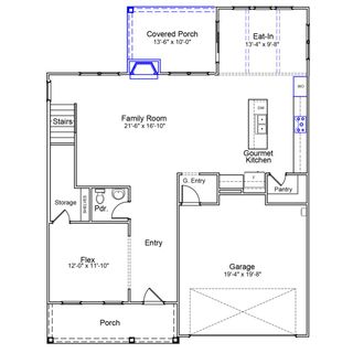 New construction Single-Family house 625 Falling Leaf Ln, Chapin, SC 29036 plan Roanoke - image