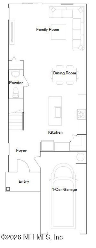 New construction  house 1652 Garden Grove Ct, Jacksonville, FL 32211 plan Easton - image