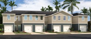 New construction Townhouse house 7183 Luminary Lane, Jacksonville, FL 32210 Flamingo- photo