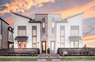 New construction Townhouse house 16654 Texas Hill Country, Cypress, TX 77433 plan Ansley Plan - image