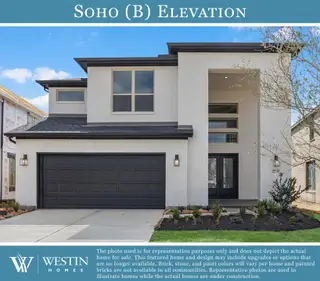 New construction Single-Family house 312 Silver Sage St, Conroe, TX 77304 plan The Soho - image