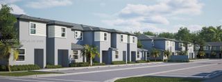 New construction Townhouse house 35707 Sw 179 Ct, Miami, FL 33034 plan Azure - image
