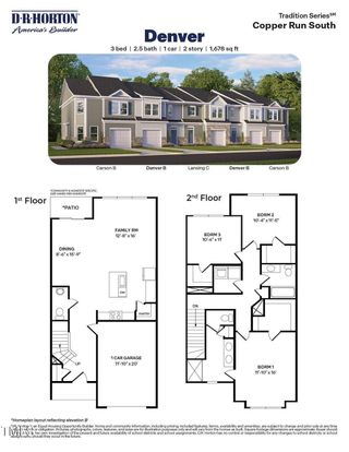 New construction Townhouse house 1923 Hinesley Dr, Durham, NC 27703 plan DENVER - image