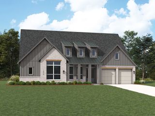 New construction Single-Family house 222 Jates Field Bend, Liberty Hill, TX 78628 Barletta Plan- photo