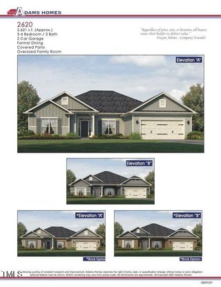 New construction house 106 Manchester Ct, La Grange, NC 28551 plan Plan 2620 - image
