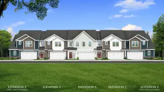 New construction Townhouse house 427 Bethpage Pl, Greenville, SC 29609 plan Lakehurst - image