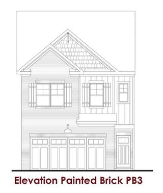 New construction Townhouse house 329 Brook Landing Cir, Auburn, GA 30011 plan Durham - image
