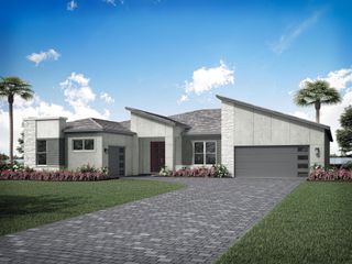 New construction  house 10708 Sw Mistarva Pl, Port St. Lucie, FL 34987 plan Opal - image