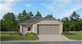 New construction house 31428 Casacalenda Ln, Huffman, TX 77336 plan Idlewood - image