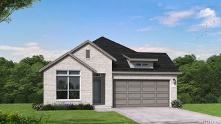 New construction Single-Family house 841 Saltbush St, New Braunfels, TX 78130 plan Gaines - image