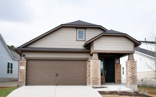 New construction Single-Family house 212 Wild Honeysuckle Wy, San Marcos, TX 78666 plan Pomona - image