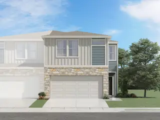 New construction Townhouse house 3407 Turner Village Dr, Buda, TX 78610 plan The McKinney (180) - image