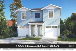 New construction Townhouse house 845 Hartshill Place, Jacksonville, FL 32218 - photo