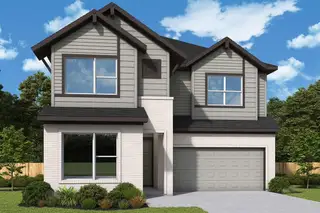 New construction Single-Family house 1926 El Pino St, Todd Mission, TX 77316 plan The Mesquite - image
