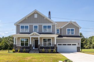 New construction Single-Family house 364 Cedar Ridge Trl, Angier, NC 27501 plan Colfax - image