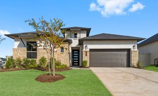 New construction house 302 Marsh Wren Wy, Magnolia, TX 77354 plan Cambridge - image