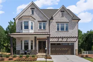 New construction Single-Family house 3495 Vermillion Vw, Suwanee, GA 30024 plan The Livingston - image