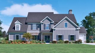New construction Single-Family house 70 Amelia Ct, Covington, GA 30014 plan (GA) Woodmont A 3 Side Entry - image