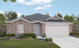 New construction Single-Family house 413 Red Wolf Dr, Jarrell, TX 76537 Landmark Series - Kimbell- photo