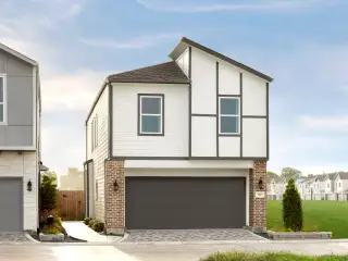 New construction Townhouse house 1455 Prairie Outlook Trl, Katy, TX 77449 plan The Harlow (S135) - image
